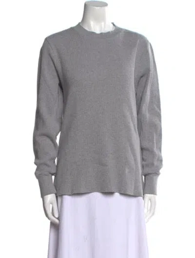Pre-owned Aimé Leon Dore Crew Neck Long Sleeve Sweatshirt In Gray