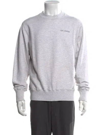 Pre-owned Aimé Leon Dore Crew Neck Long Sleeve Sweatshirt In Grey