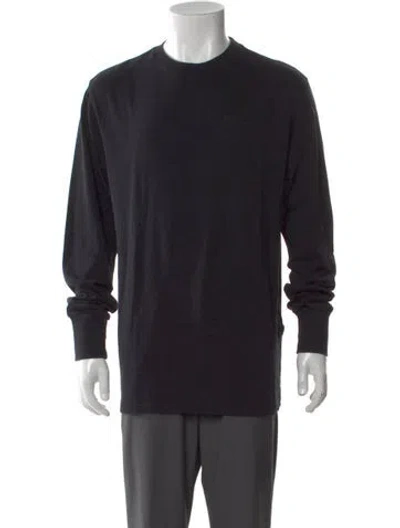 Pre-owned Aimé Leon Dore Crew Neck Long Sleeve T-shirt In Black