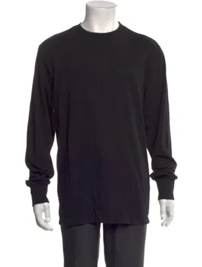 Pre-owned Aimé Leon Dore Crew Neck Long Sleeve T-shirt In Black