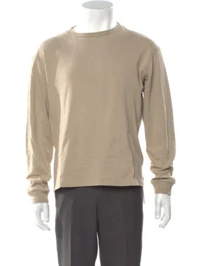 Pre-owned Aimé Leon Dore Crew Neck Long Sleeve T-shirt In Neutral