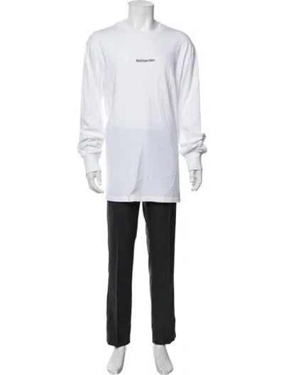 Pre-owned Aimé Leon Dore Crew Neck Long Sleeve T-shirt In Neutrals