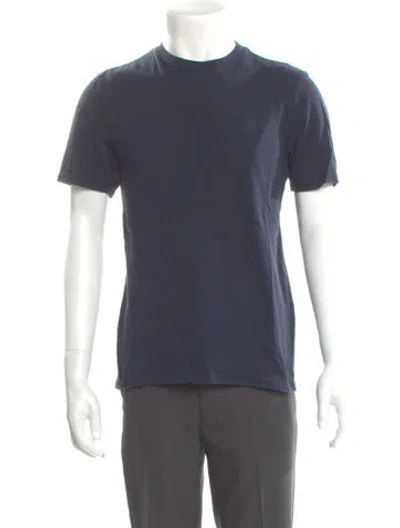 Pre-owned Aimé Leon Dore Crew Neck Short Sleeve T-shirt In Blue