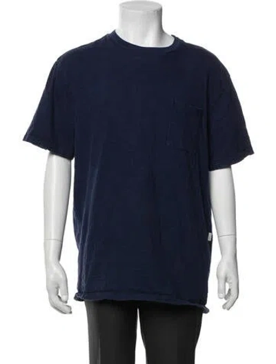 Pre-owned Aimé Leon Dore Crew Neck Short Sleeve T-shirt In Blue