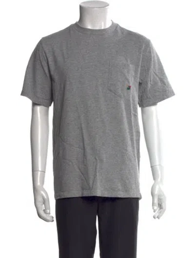 Pre-owned Aimé Leon Dore Crew Neck Short Sleeve T-shirt In Gray