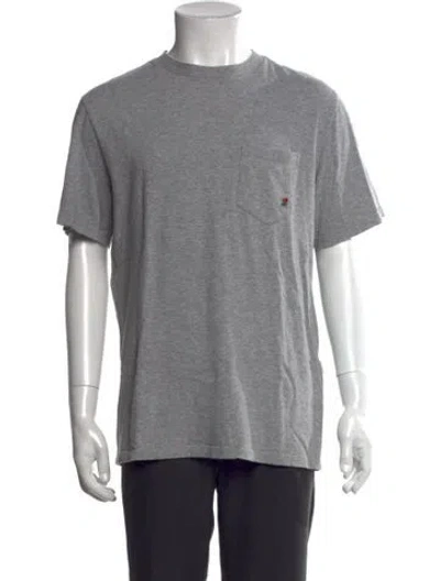 Pre-owned Aimé Leon Dore Crew Neck Short Sleeve T-shirt In Gray
