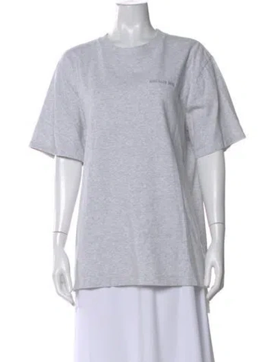 Pre-owned Aimé Leon Dore Crew Neck Short Sleeve T-shirt In Gray