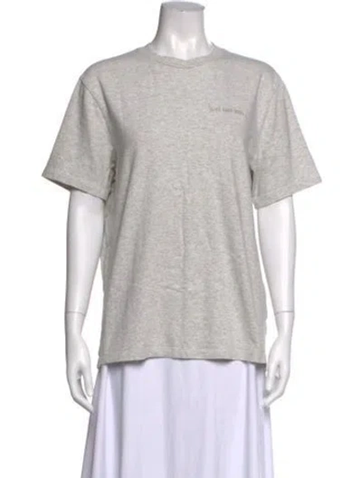 Pre-owned Aimé Leon Dore Crew Neck Short Sleeve T-shirt In Gray