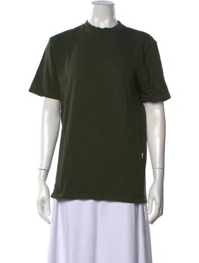 Pre-owned Aimé Leon Dore Crew Neck Short Sleeve T-shirt In Green