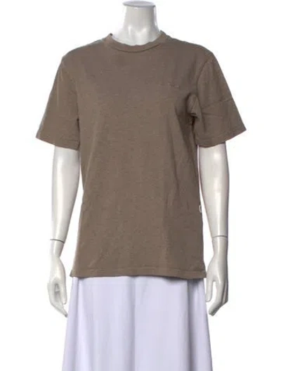 Pre-owned Aimé Leon Dore Crew Neck Short Sleeve T-shirt In Neutrals