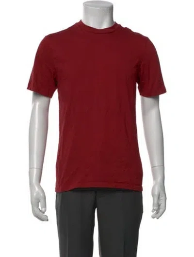 Pre-owned Aimé Leon Dore Crew Neck Short Sleeve T-shirt In Red