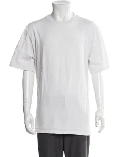 Pre-owned Aimé Leon Dore Crew Neck Short Sleeve T-shirt In White