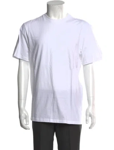 Pre-owned Aimé Leon Dore Crew Neck Short Sleeve T-shirt In White