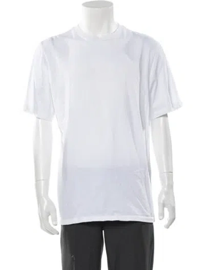 Pre-owned Aimé Leon Dore Crew Neck Short Sleeve T-shirt In White