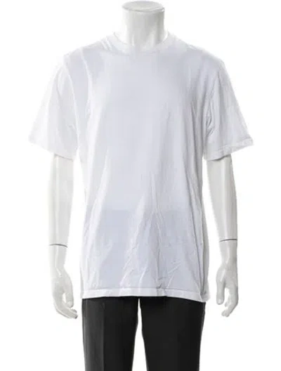 Pre-owned Aimé Leon Dore Crew Neck Short Sleeve T-shirt In White