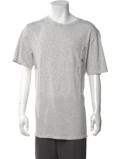 Pre-owned Aimé Leon Dore Crew Neck Short Sleeve T-shirt In White