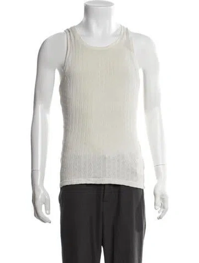 Pre-owned Aimé Leon Dore Crew Neck Sleeveless T-shirt In Neutrals