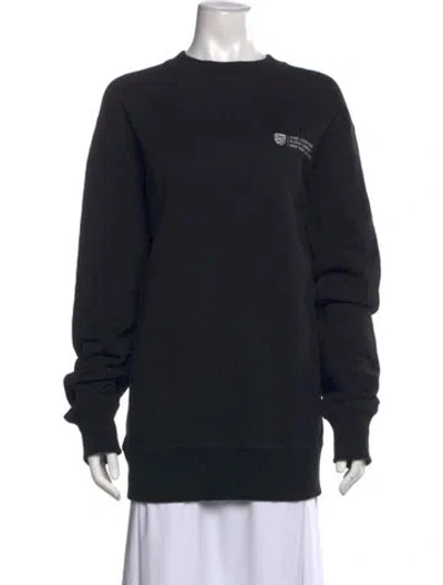 Pre-owned Aimé Leon Dore Crew Neck Sweater In Black