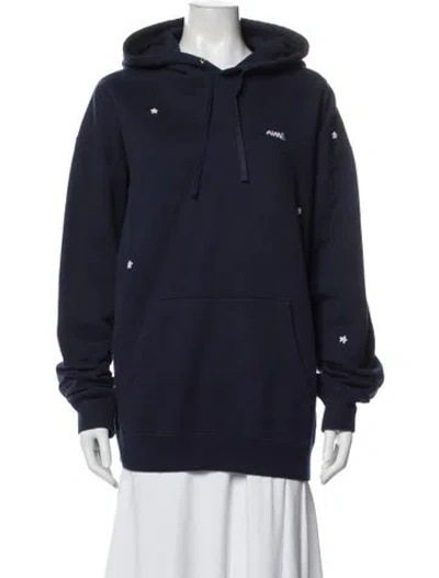 Pre-owned Aimé Leon Dore Crew Neck Sweater In Blue