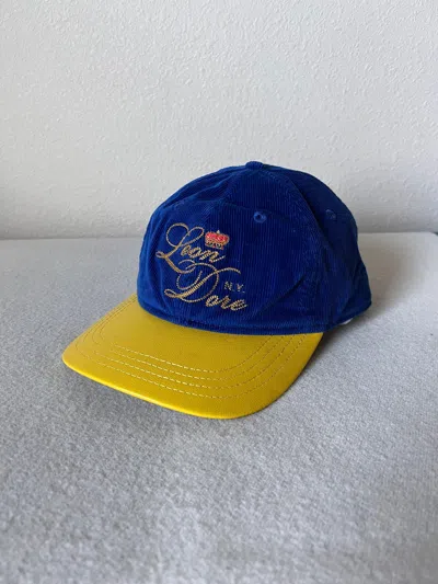 Pre-owned Aimé Leon Dore Crown Logo Hat In Blue