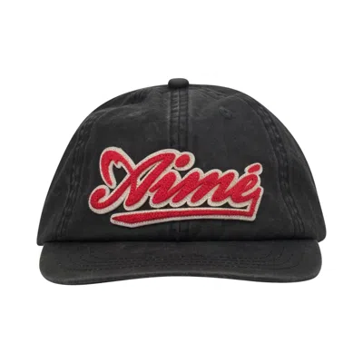 Pre-owned Aimé Leon Dore Cycling Logo Hat 'jet Black' | Men's Size Onesize