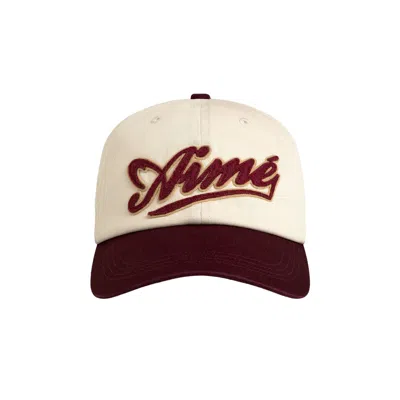 Pre-owned Aimé Leon Dore Cycling Logo Hat 'pristine' | Cream | Men's Size Onesize In White