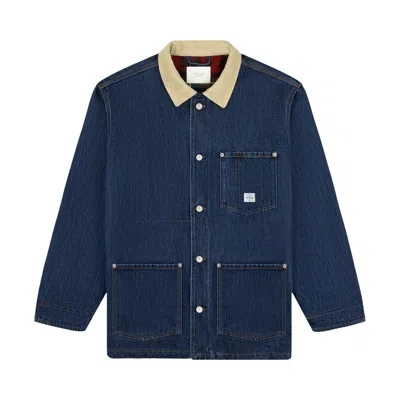 Pre-owned Aimé Leon Dore Denim Barn Jacket 'mid Wash' | Blue | Men's Size Xl