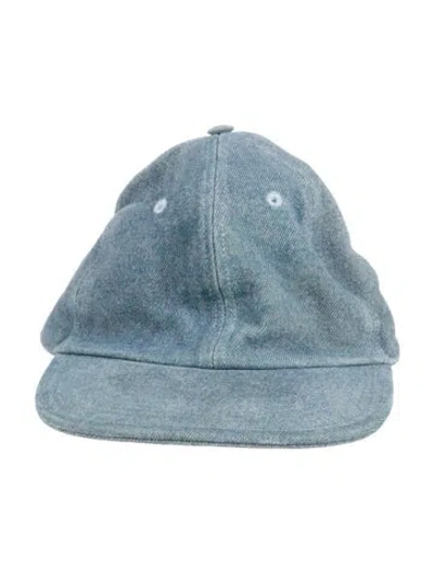 Pre-owned Aimé Leon Dore Denim Baseball Cap In Blue