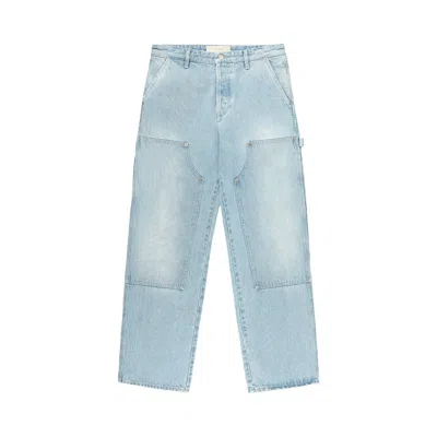 Pre-owned Aimé Leon Dore Denim Carpenter Pant 'light Wash' | Blue | Men's Size 36