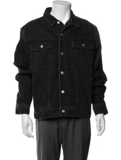 Pre-owned Aimé Leon Dore Denim Jacket In Black