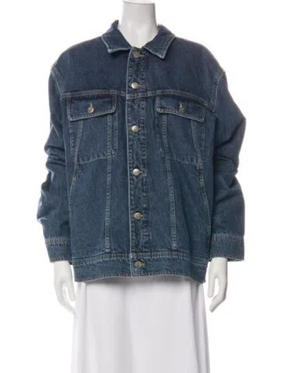 Pre-owned Aimé Leon Dore Denim Jacket In Blue