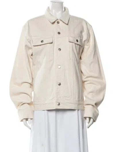Pre-owned Aimé Leon Dore Denim Jacket In Neutrals