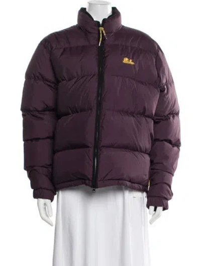 Pre-owned Aimé Leon Dore Down Coat In Purple