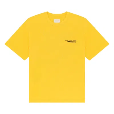 Pre-owned Aimé Leon Dore Drift Tee 'dandelion' | Yellow | Men's Size Xs