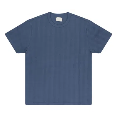 Pre-owned Aimé Leon Dore Drop Needle Uniform T-shirt 'vintage Indigo' | Blue | Men's Size S
