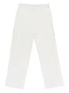 Aimé Leon Dore Elastic-waistband Trousers In White