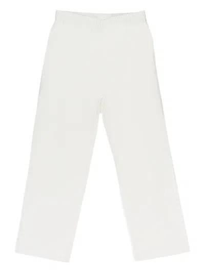 Aimé Leon Dore Elastic-waistband Trousers In White