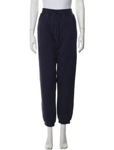 Pre-owned Aimé Leon Dore Embroidered Accent Sweatpants In Blue