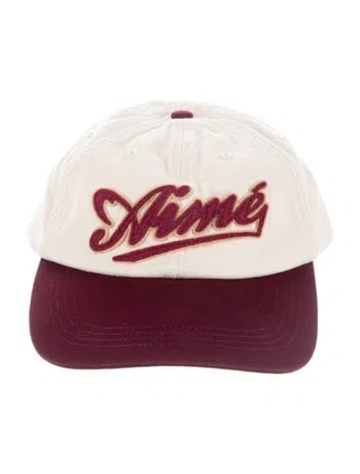 Pre-owned Aimé Leon Dore Embroidered Canvas Baseball Cap