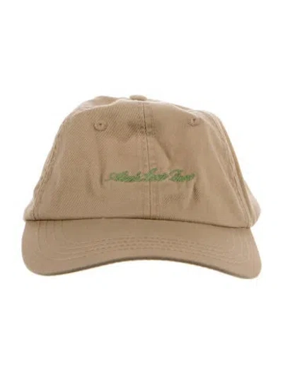 Pre-owned Aimé Leon Dore Embroidered Canvas Baseball Cap In Multi