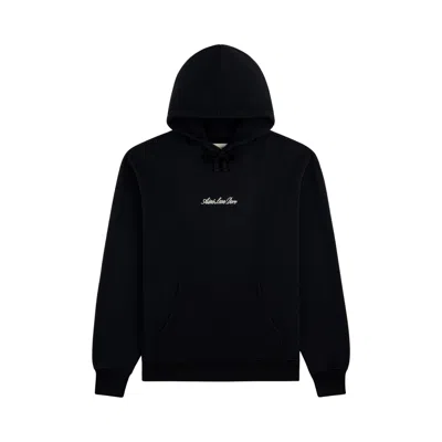 Pre-owned Aimé Leon Dore Embroidered Logo Hoodie 'jet Black' | Men's Size Xxl
