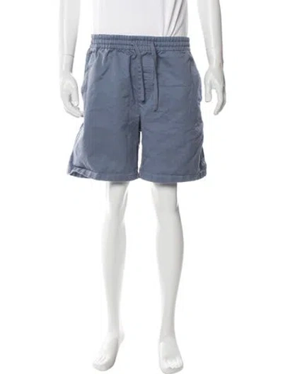 Pre-owned Aimé Leon Dore Flat Front Shorts In Blue