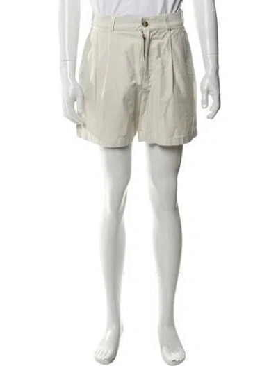 Pre-owned Aimé Leon Dore Flat Front Shorts In Neutrals