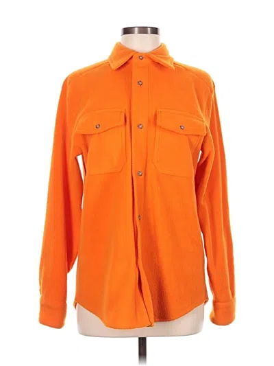 Pre-owned Aimé Leon Dore Fleece Jacket In Orange