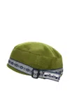 Aimé Leon Dore Fleece Trim Beanie In Green