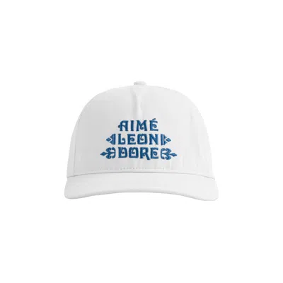 Pre-owned Aimé Leon Dore Fleur Logo Hat 'bright White'