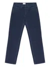 Aimé Leon Dore Garment-dyed Belt-loops Jeans In Blue