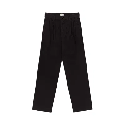 Pre-owned Aimé Leon Dore Garment Dyed Double Pleated Pant 'jet Black' | Men's Size S