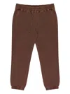 Aimé Leon Dore Garment Dyed Uniform Track Pants In Brown