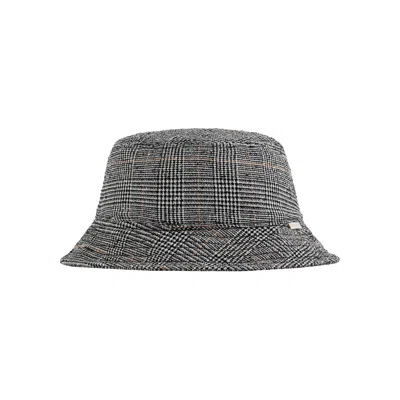Pre-owned Aimé Leon Dore Glen Plaid Bucket Hat 'grey Plaid' | Multi-color | Men's Size L/xl